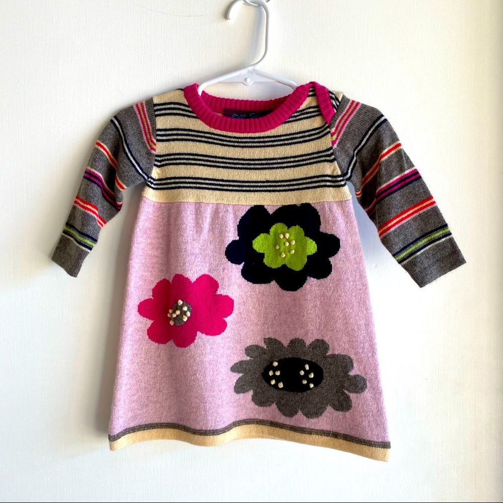 🏆 NEW Baby cashmere dress sweater 9–12M 🏆 Featured host pick